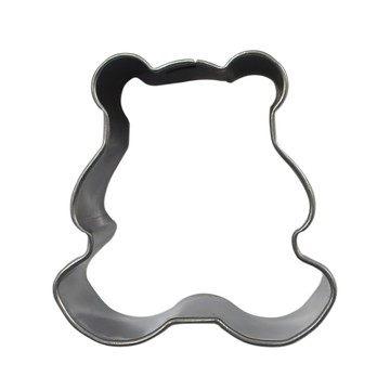 PEARL LIFE 珍珠金屬 不銹鋼造型餅模 D-3465 50 x 47mm  小熊  1個