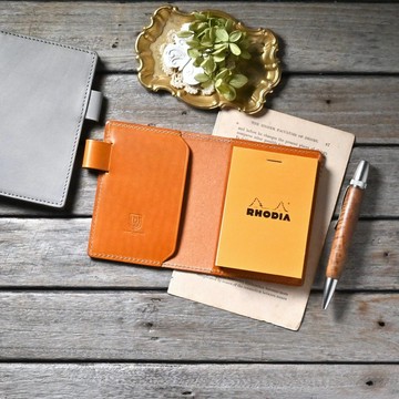 Rhodia 保護套 11 尺寸 橫開 皮革