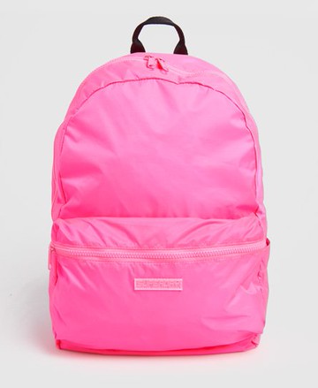 Superdry Women's Women's Pack Away Bag Pink / Fluro Pink - Size: 1SIZE
