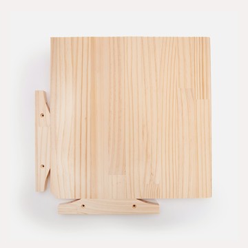 特力屋 松木方形牆角架 30公分