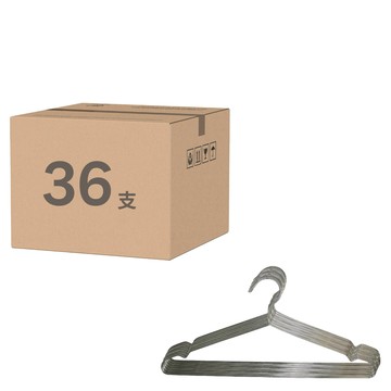 Axis 艾克思 高級不鏽鋼衣架  36支  銀色