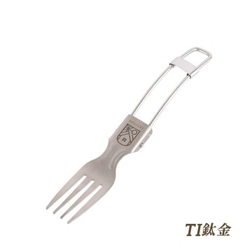 【HOUSUXI】TI鈦折疊叉子＜售價已折＞