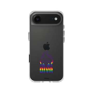 iPhone Air Clear Case（相機按鈕） 透明 - Disney Villains - 烏蘇拉 — 驕傲慶典