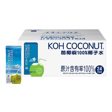 KOH 純椰子水 250毫升 X 24入