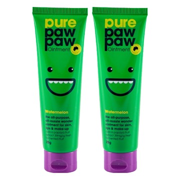 purepawpaw 澳洲神奇萬用木瓜霜 貼心方便攜帶  西瓜香  25g  2條