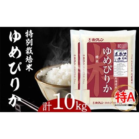 ふるさと納税 日経トレンディ「米のヒット甲子園」大賞受賞『特栽米ゆめぴりか5kg×2袋』 北海道奈井江町