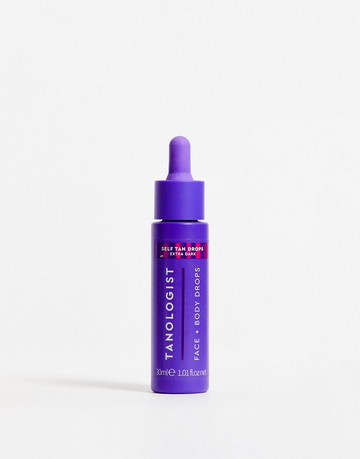 Tanologist Face and Body Drops Extra Dark 30ml-No colour