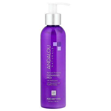 Andalou Naturals, 洗面乳，杏子益生菌，逆齡，6 液量盎司（178 毫升）