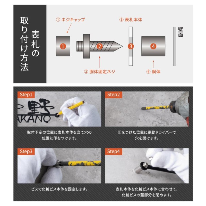 注目ショップ 表札 戸建 ひょうさつ アイアン おしゃれ 戸建て 表札ステンレス 北欧 切文字 切り文字 新築住宅 玄関 gs-nmpl-1048 