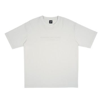 KANGOL 短T 灰白 鋼印字母 袋鼠 短袖 上衣 中性 6525101900