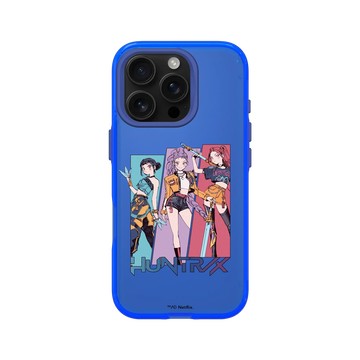 iPhone 16 Pro Clear 激光藍 - Kpop 獵魔女團 - HUNTR/X