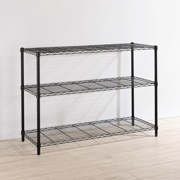 aaa耐重鐵力士 輕型三層烤漆置物架 120x45x90cm - 2色可選