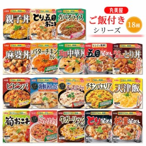 レトルト食品 詰め合わせ 常温保存 送料無料 レトルト 常温 惣菜 ごはん 業務用 レトルトご飯 まとめ買い 丸美屋 ごはん付き 18種 セット