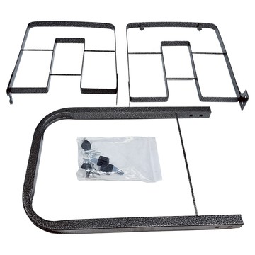 Mega 廚房可調節多層鍋具置物架  黑色  2層  1個