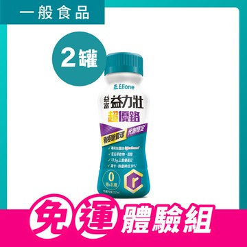 益力壯-超優鉻積極醣管理配方237ml x 2罐免運體驗組