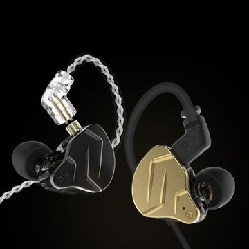 KZ ZSN pro X耳機四核動鐵雙動圈入耳式HIFI降噪有線高音質重低音