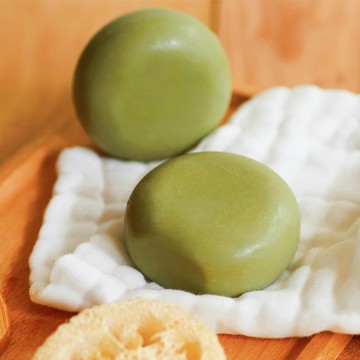 沐時光 溫泉艾草皂 110克 1入 平安皂 控油調理