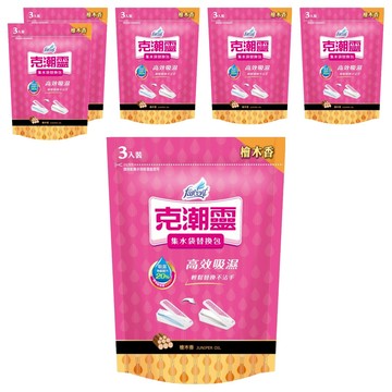 farcent 花仙子 克潮靈集水袋替換包3件組 檜木香  540g  6袋