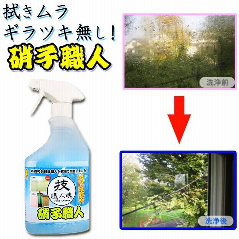 技職人魂 硝子職人 スプレーボトル 500ml 窓拭き 鏡 メガネクリーナー プロ 業務用 ガラスクリーナー 硝子用洗剤 窓 ガラス 掃除 車 汚れ クリーナー 日本製 通販 Lineポイント最大0 5 Get Lineショッピング