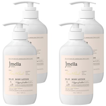 jmella 法式漫舞香水身體乳液 No.03 Lime + Basil  500ml  4瓶