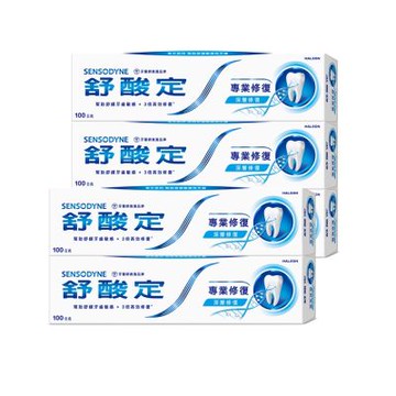 舒酸定 專業修復抗敏牙膏100g*5入 任選