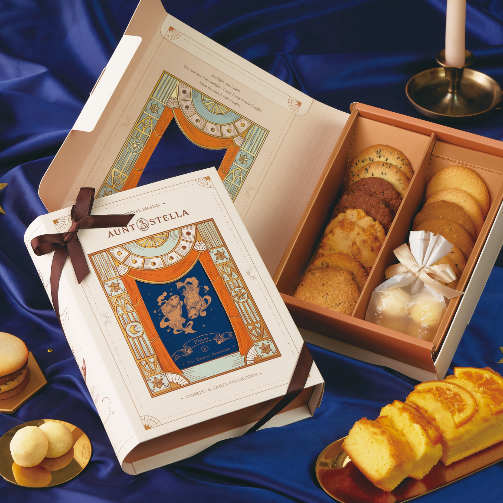 🚚[快速出貨]【Aunt Stella詩特莉】✨星願魔法書 手工餅乾禮盒「金牛座 生日送禮」