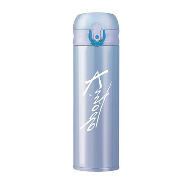 KIYODO超輕量彈蓋保溫瓶350ml-顏色隨機出貨