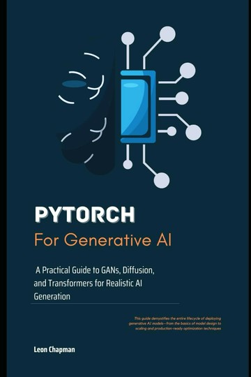 PyTorch for Generative AI: A Practical Guide to GANs, Diffusion, and Transformers for Realistic AI Generation (1版) Leon Chapman  Independently published
