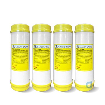 (4支入)Clean pure 10英吋標準型離子交換樹脂濾心 台灣製造 SGS認證 抑制水垢 軟化水質