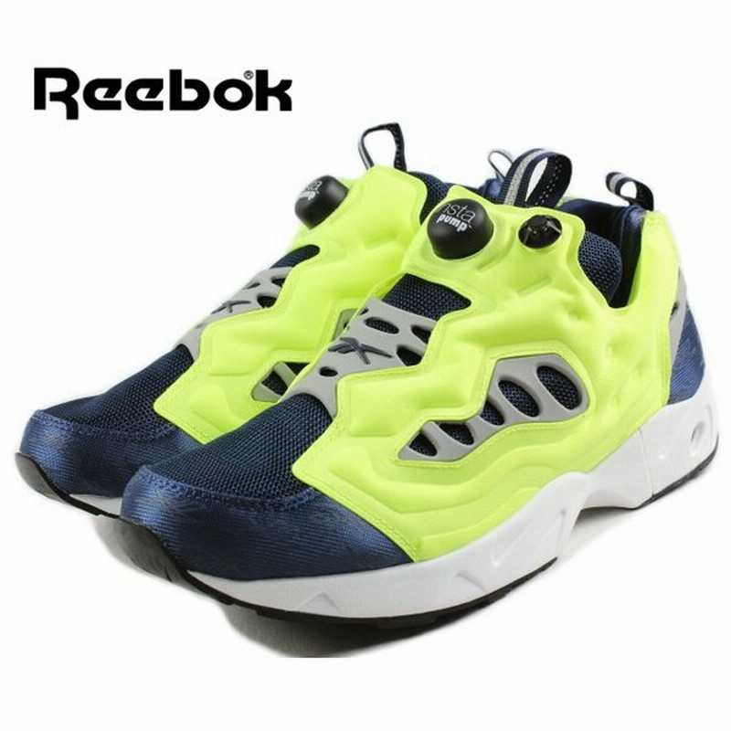 リーボック Reebok Insta Pump Fury Road インスタ ポンプフューリー ロード ネイビー イエロー フラットグレー V 通販 Lineポイント最大0 5 Get Lineショッピング