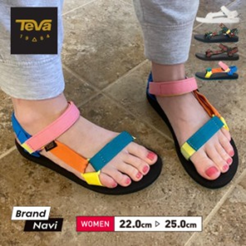 teva セール スポーツサンダル 白