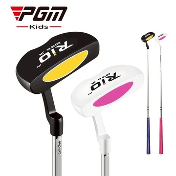 Pgm RIO III 兒童系列初學者右手高爾夫推桿採用瞄準線設計 JRTUG017