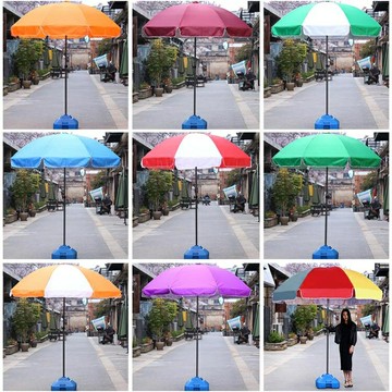 戶外遮陽傘大號雨傘擺攤傘圓防雨防曬折疊【步行者戶外生活館】