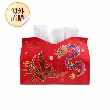 龍鳳祥富面紙套（限海外直購）Tissue box