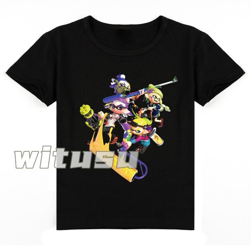 Splatoon スプラトゥーン 半袖Tシャツ 子供服 子ども服 こども服