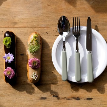 法國製 Sabre Paris Pop系列 抹茶拿鐵 （多款） - 主餐餐叉