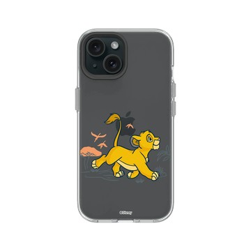 iPhone 15 Clear 透明 - Disney - Lion King 迪士尼-獅子王 - 辛巴成長中