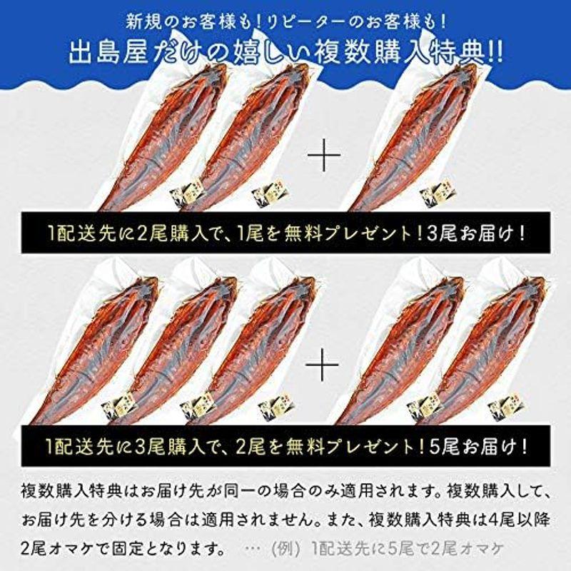 長崎旬彩出島屋 特大 肉厚 有頭うなぎ蒲焼き 1尾300g以上 冷凍