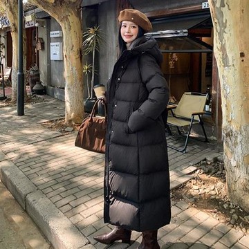 【米蘭精品】羽絨外套鴨絨夾克-輕盈蓬鬆典雅氣質女外套3色74ip17