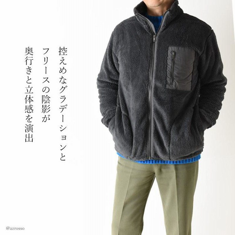 フリース ジャケット メンズ アウター UGG アグ ジップアップ
