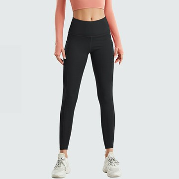 瑜珈褲運動長褲-女蜜桃高腰提臀彈力無縫女褲子6色74el28【獨家進口】【米蘭精品】