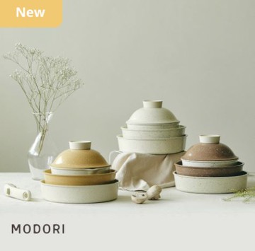 【blank.】 MODORI 純白鍋具組-磨石系列(3色)