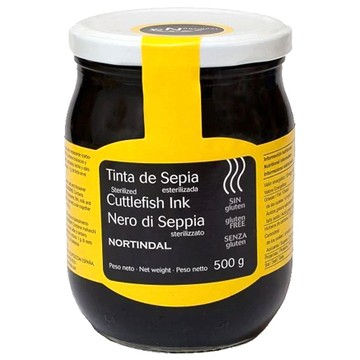 <附發票>Stephen義式餐廳食材廣場NORTINDAL墨魚汁500g