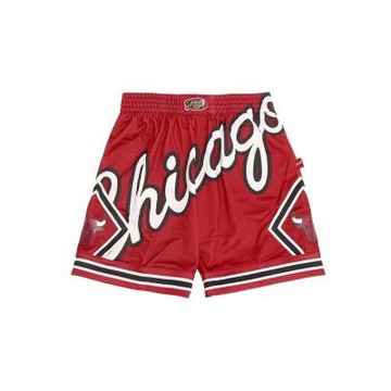 Mitchell & Ness Big Face Fashion Short 公牛 球褲 MITCHELL-02