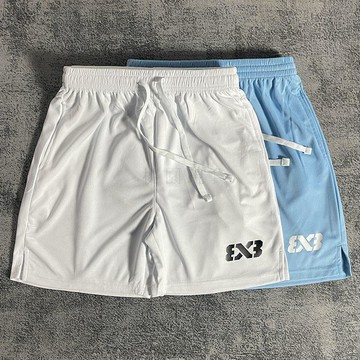 隔日現貸💥3V3籃球褲美式運動短褲男女夏季速乾透氣跑步健身四分褲不過膝潮