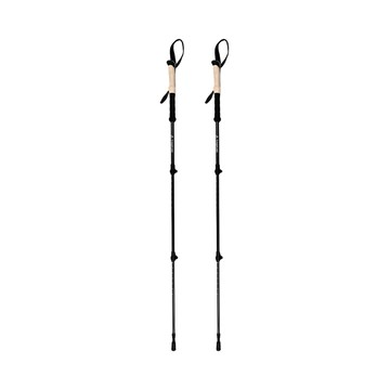 ZAMPURE 碳纖維複合快扣伸縮健行杖-2入1組
