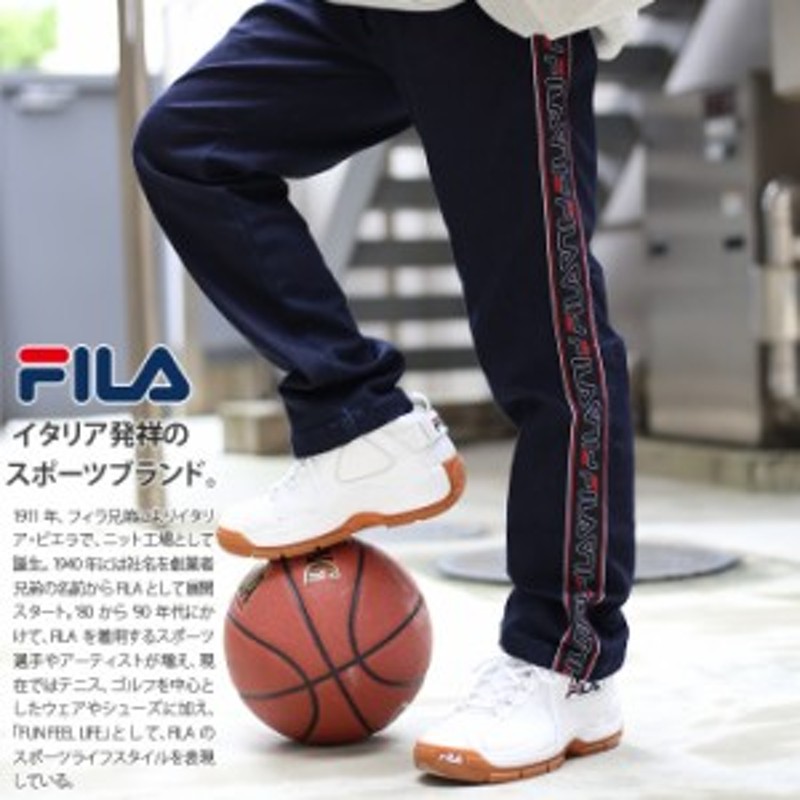 フィラ FILA ジーンズ メンズ ストレート デニム ロングパンツ