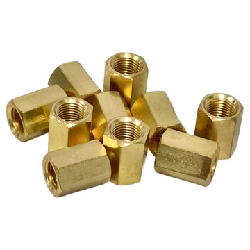 一般銅雙內牙接頭 1/4 x 1/4 10入  1組