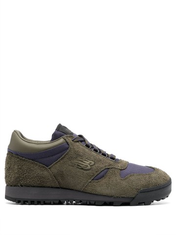 New Balance - Rainier low-top sneakers - men - Calf Leather/Calf Leather/Calf Suede/Fabric/Rubber/Fabric - 6.5 D - Green