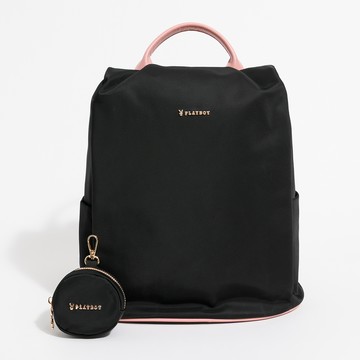 PLAYBOY - 大後背包  Soft系列 - 黑色/552-9705-09-8